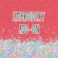 Embroidery Add-On Fee