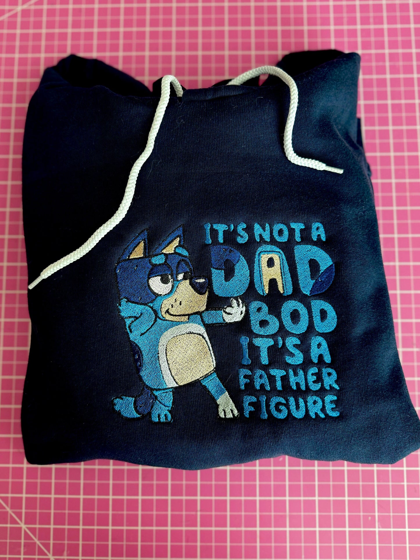 Father Figure Embroidered Hoodie