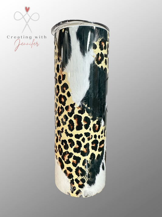 Cow & Leopard Tumbler