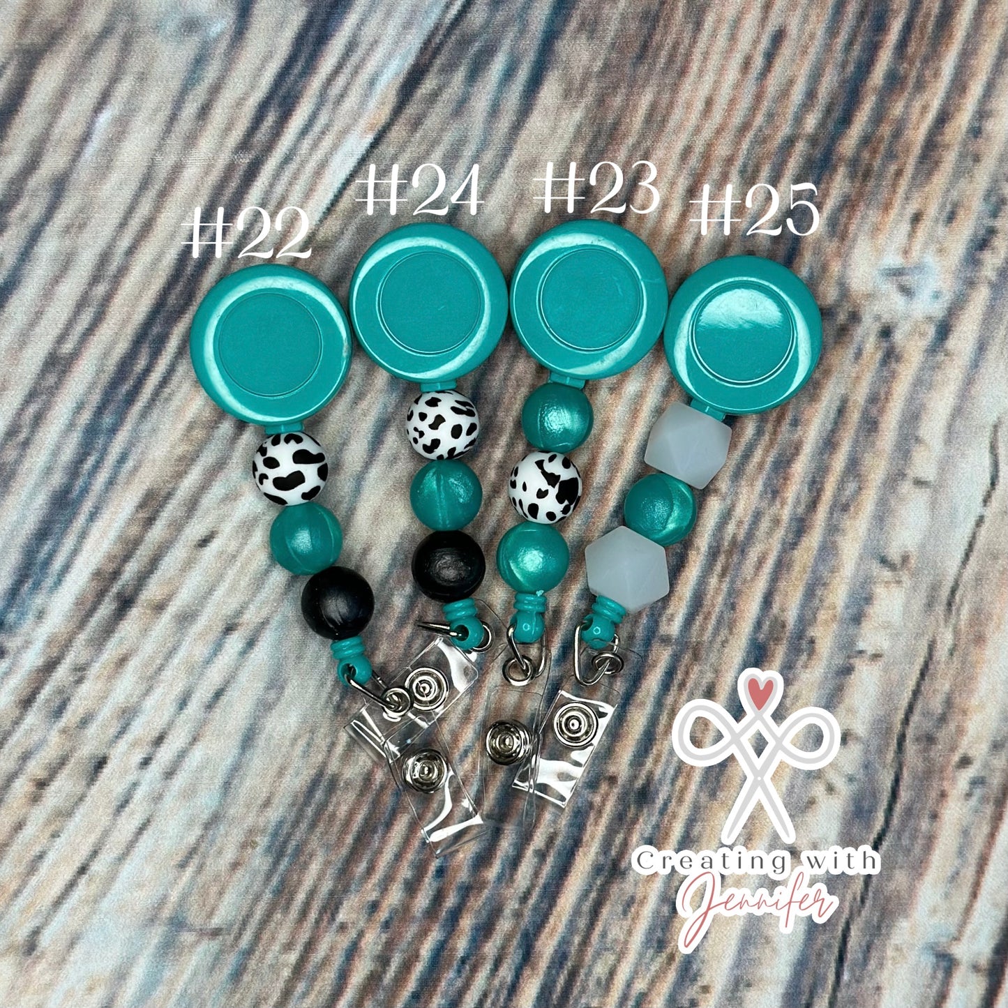 Beaded Badge Reels